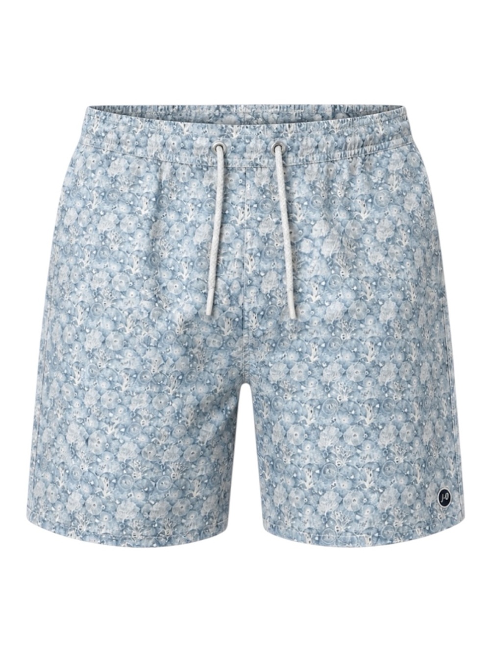 Johnnie-O 7” Half Elastic Galley/Gulf Blue  Swim Trunks L